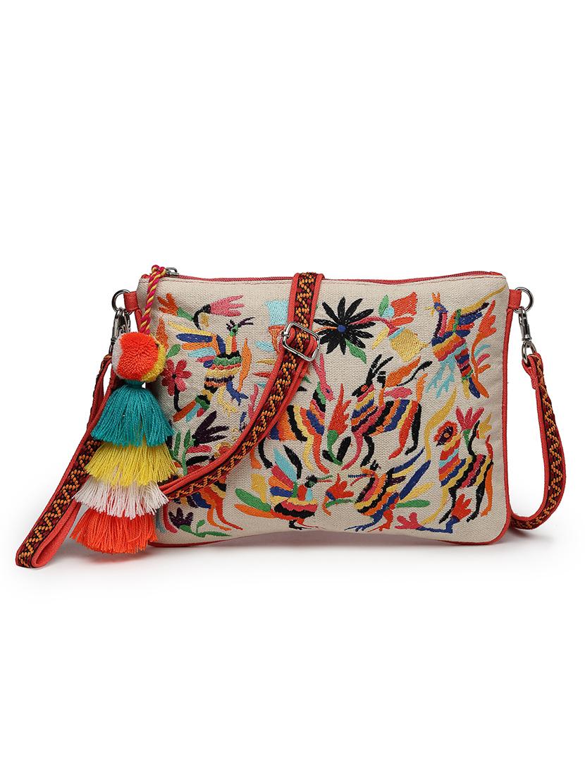 women coral quirky sling bag - 21707571 - Standard Image - 3