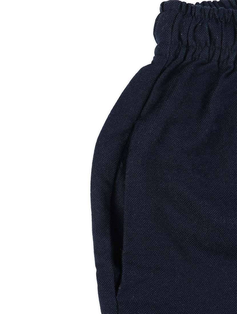 boys beige stripes shirts & shorts set - 21707855 -  Standard Image - 3