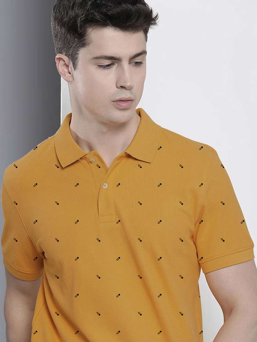 men short sleeves printed polo t-shirt - 21707890 -  Standard Image - 3