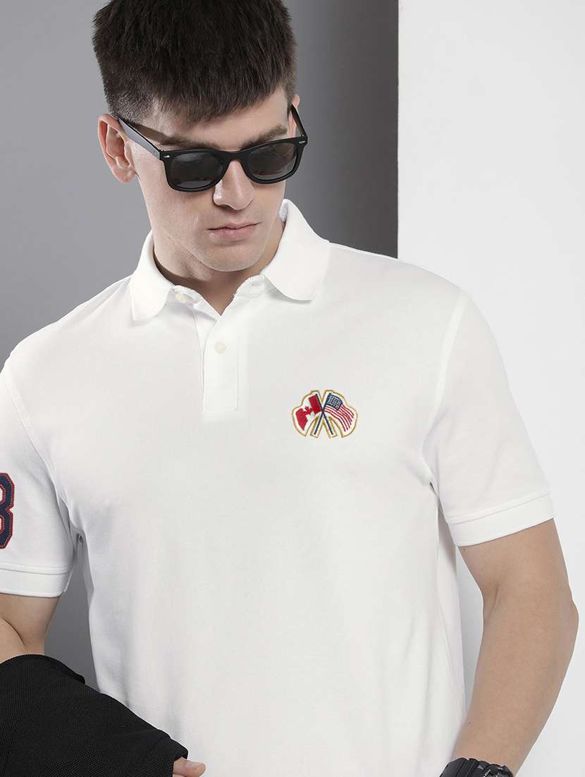 men short sleeves plain polo t-shirt - 21707913 -  Standard Image - 3