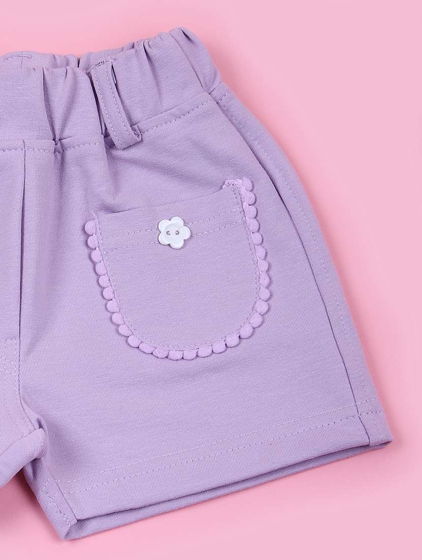 girls printed top and shorts set - 21708289 -  Standard Image - 3