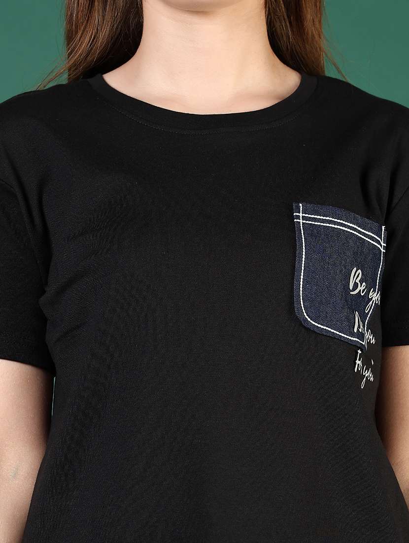 women printed short sleeve regular fit t-shirt - 21708310 -  Standard Image - 5