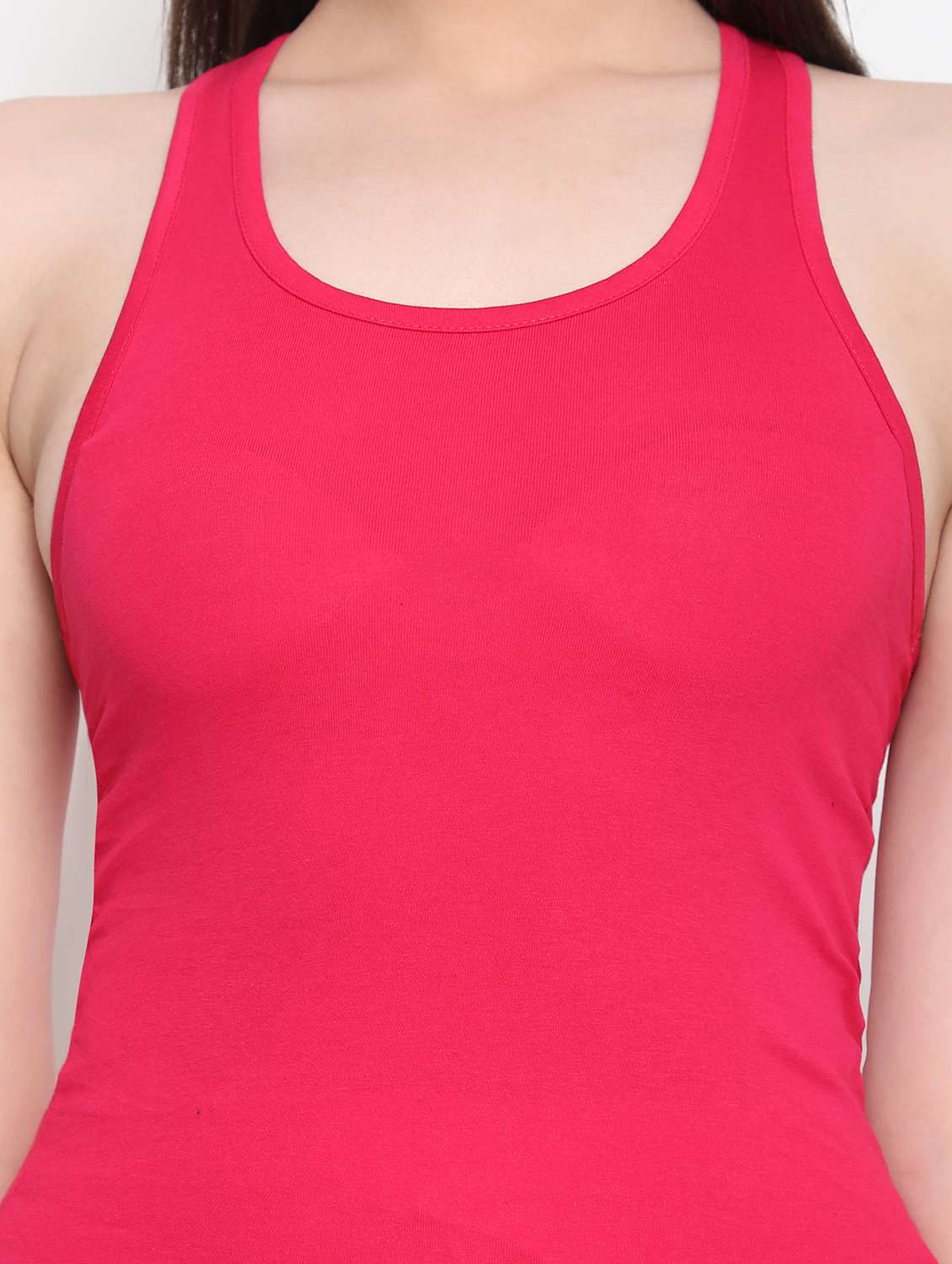 women scoop neck solid camisole - 21708520 -  Standard Image - 5