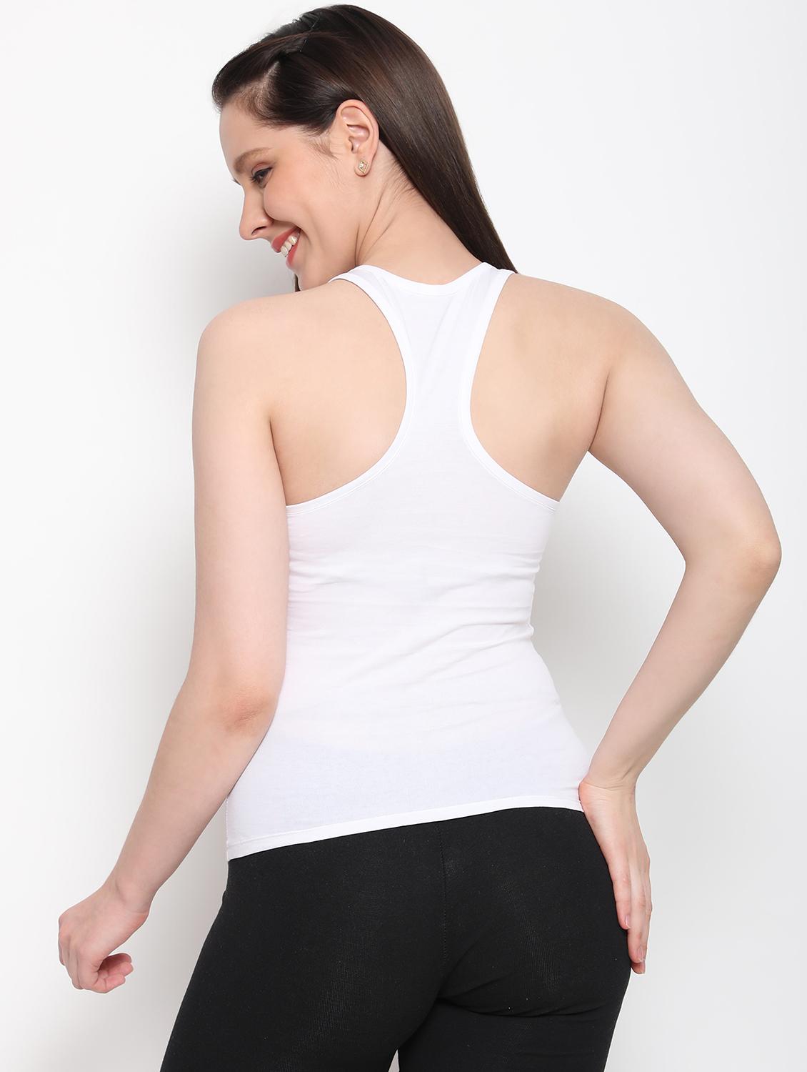 women scoop neck solid camisole - 21708522 - Standard Image - 3