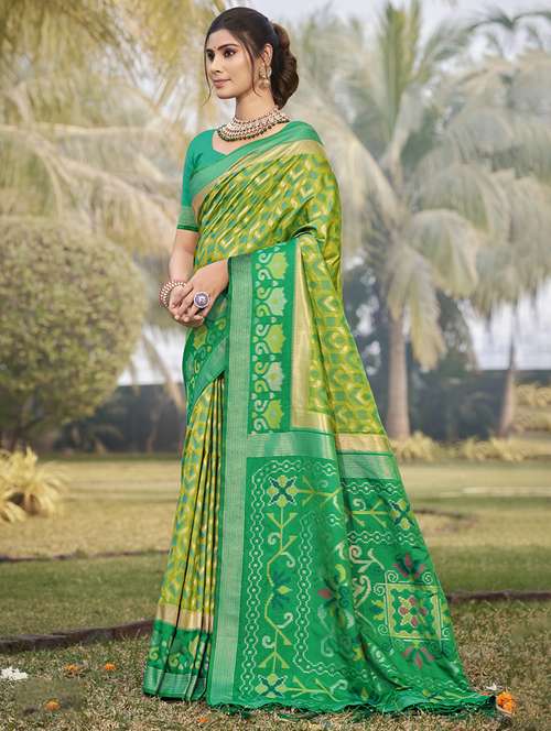 women self design bordered saree with blouse - 21708884 -  Standard Image - 0