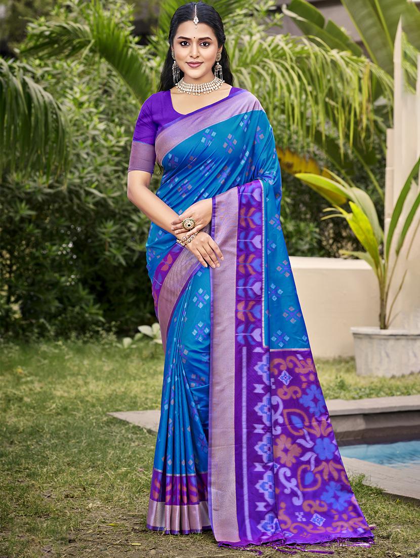 women self design bordered saree with blouse - 21708892 -  Zoom Image - 0