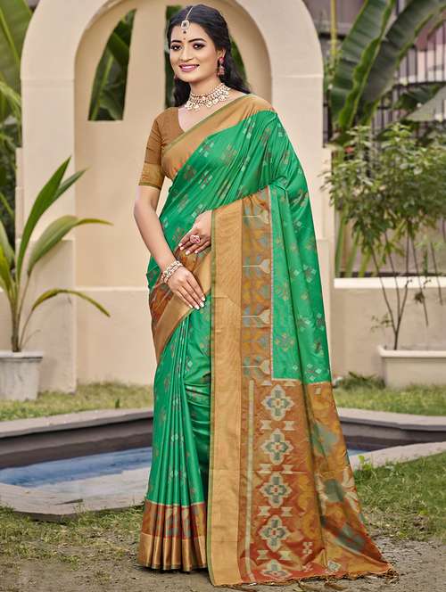 women self design bordered saree with blouse - 21708898 - Standard Image - 0