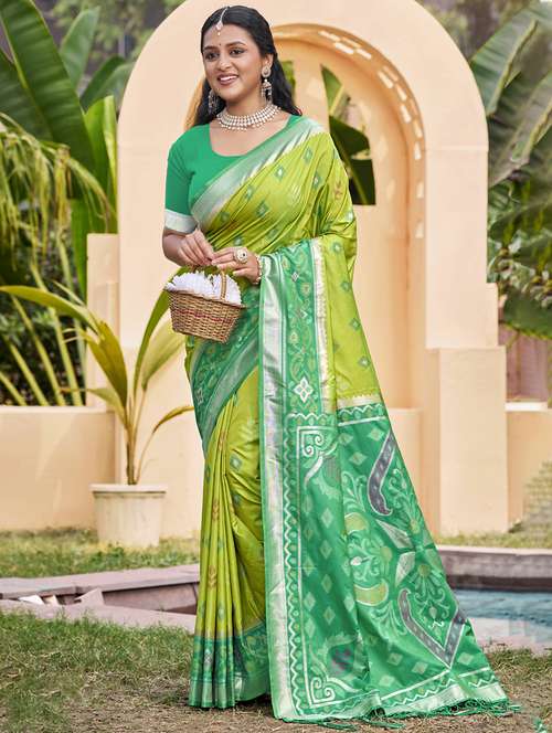 women self design bordered saree with blouse - 21708908 -  Standard Image - 0