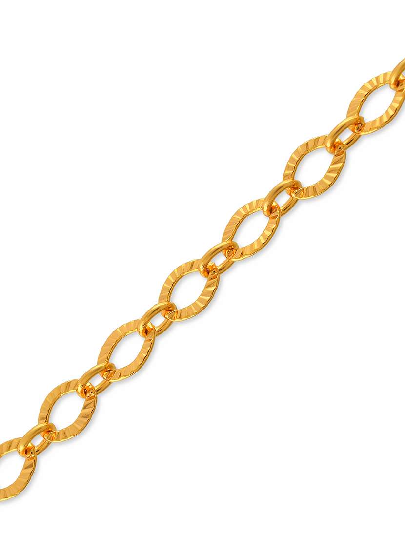 women gold plated links bracelet - 21709026 -  Standard Image - 3