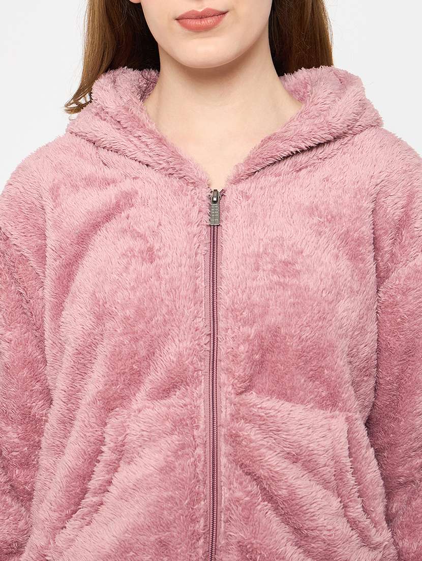 women long sleeves plain sweatshirt - 21709284 - Standard Image - 5