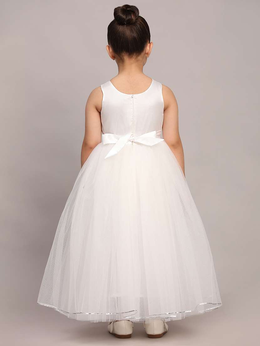 girls embellished sleeveless frock - 21709322 - Standard Image - 5