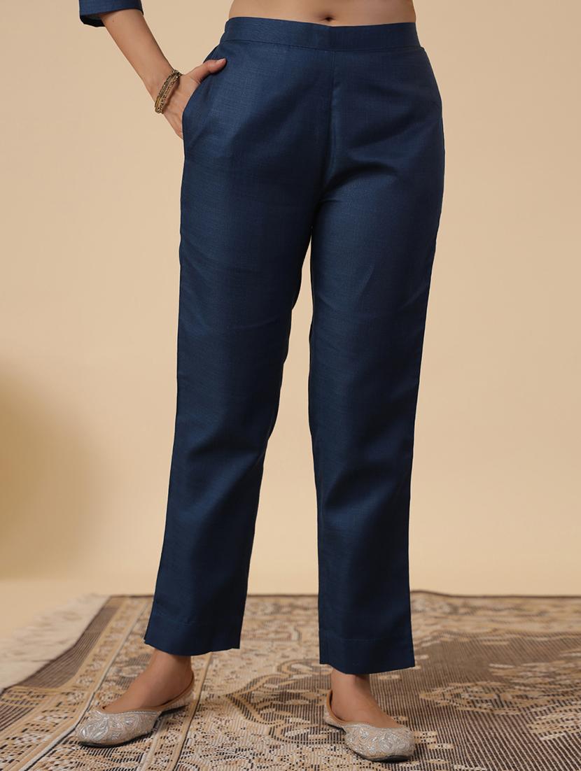 women three quarter sleeve kurta pant with dupatta set - 21709484 - Standard Image - 5