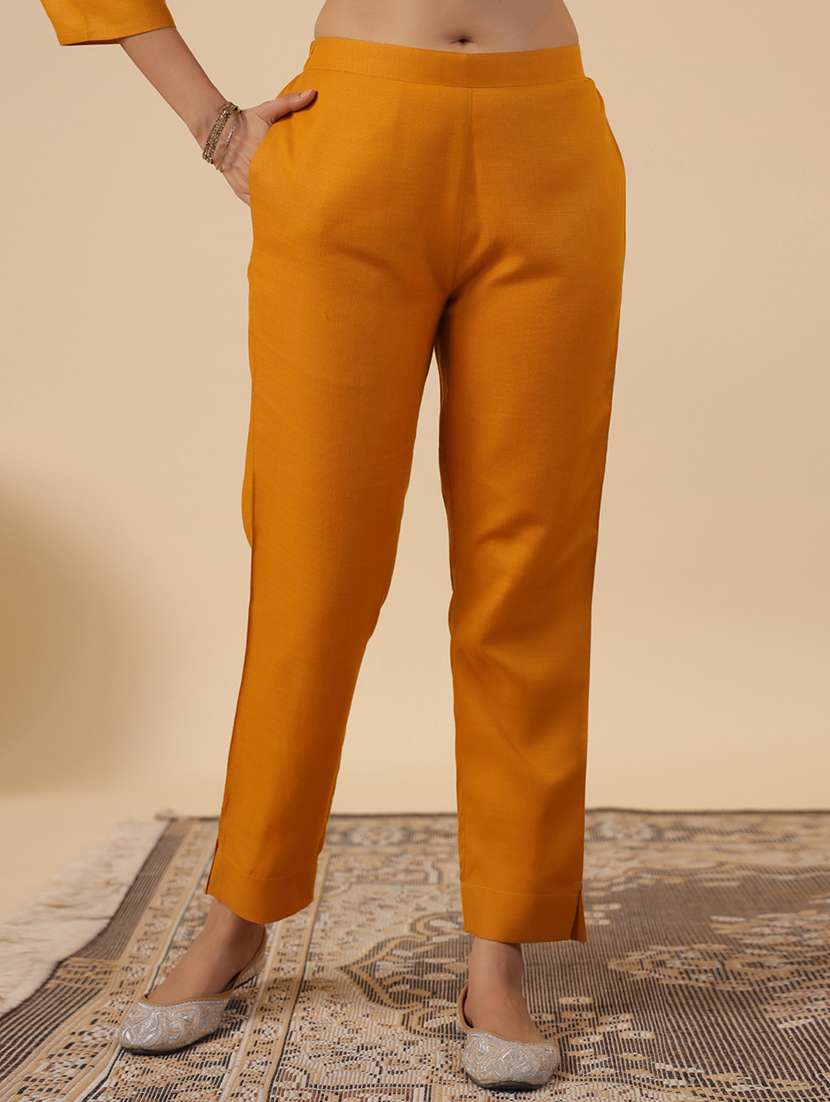 women three quarter sleeve kurta pant with dupatta set - 21709486 - Standard Image - 5