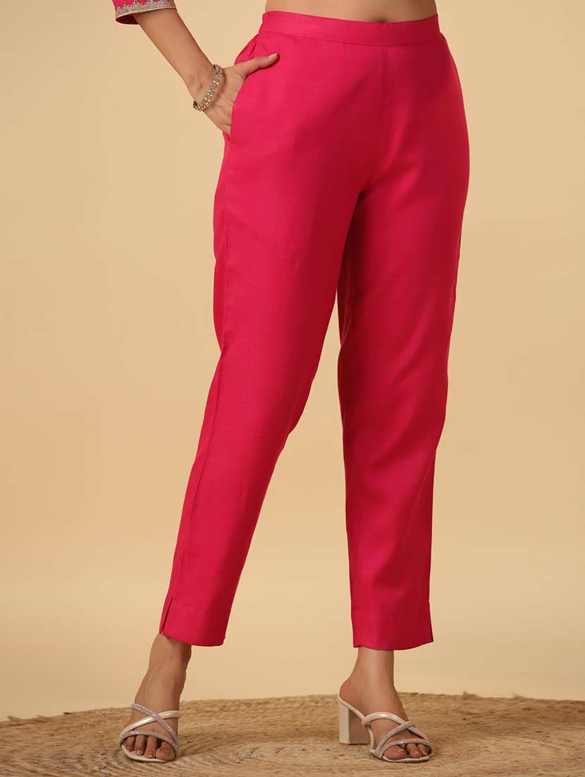 women three quarter sleeve kurta pant with dupatta set - 21709490 - Standard Image - 5