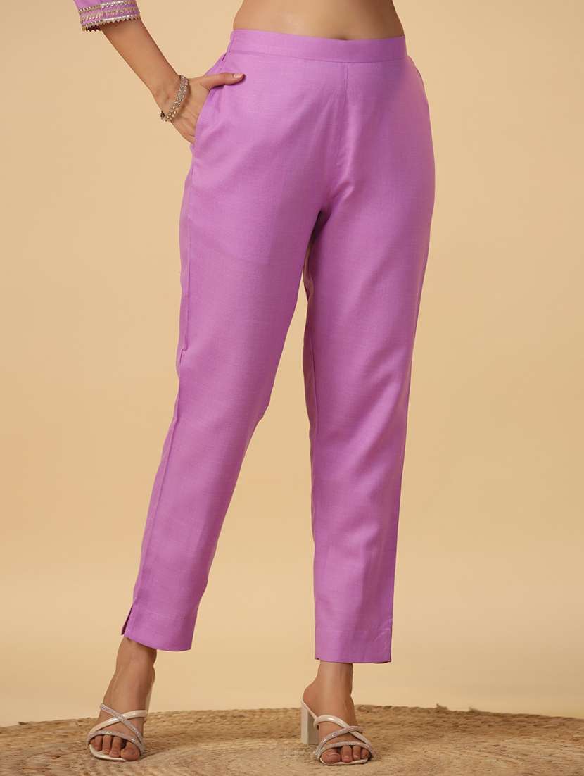 women three quarter sleeve kurta pant with dupatta set - 21709492 -  Standard Image - 5