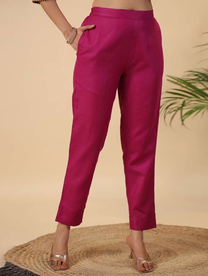 women three quarter sleeve kurta pant with dupatta set - 21709493 -  Standard Image - 5