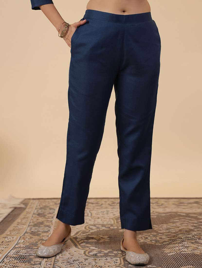 women three quarter sleeve kurta pant with dupatta set - 21709500 -  Standard Image - 5