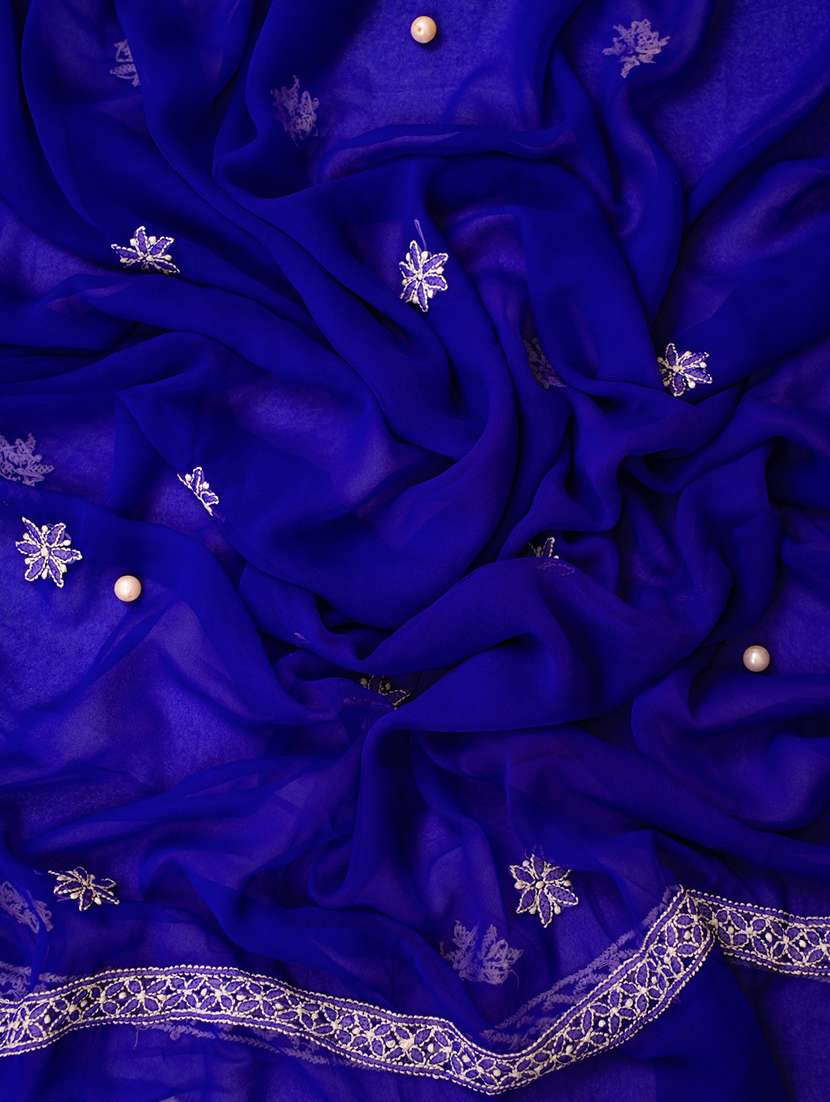 women chikankari work unstitched suit - 21710144 - Standard Image - 5