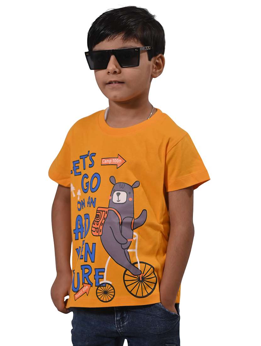 boys printed short sleeve t-shirt