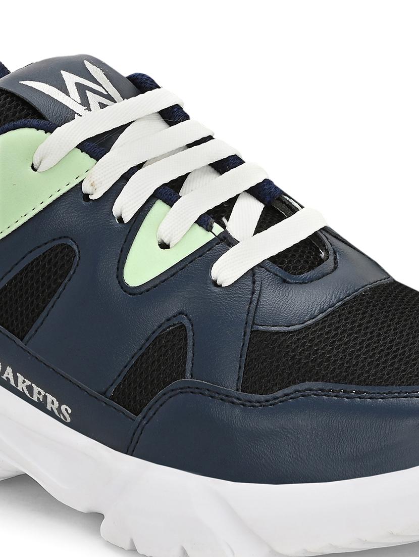 men color block running sport shoes - 21710341 - Standard Image - 5