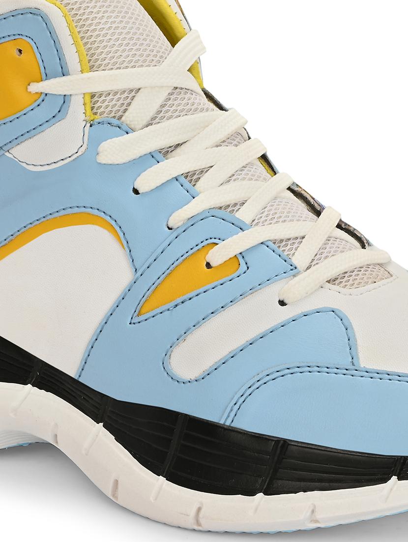 men color block running sport shoes - 21710345 - Standard Image - 5