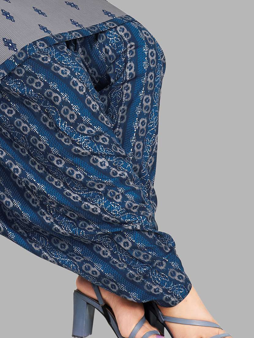 women printed 3-piece unstitched dress material - 21710746 - Standard Image - 3