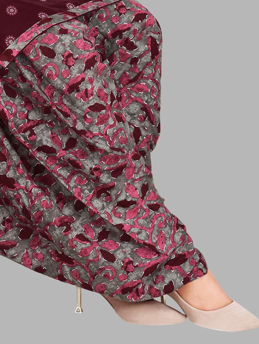 women printed 3-piece unstitched dress material - 21710762 -  Standard Image - 3