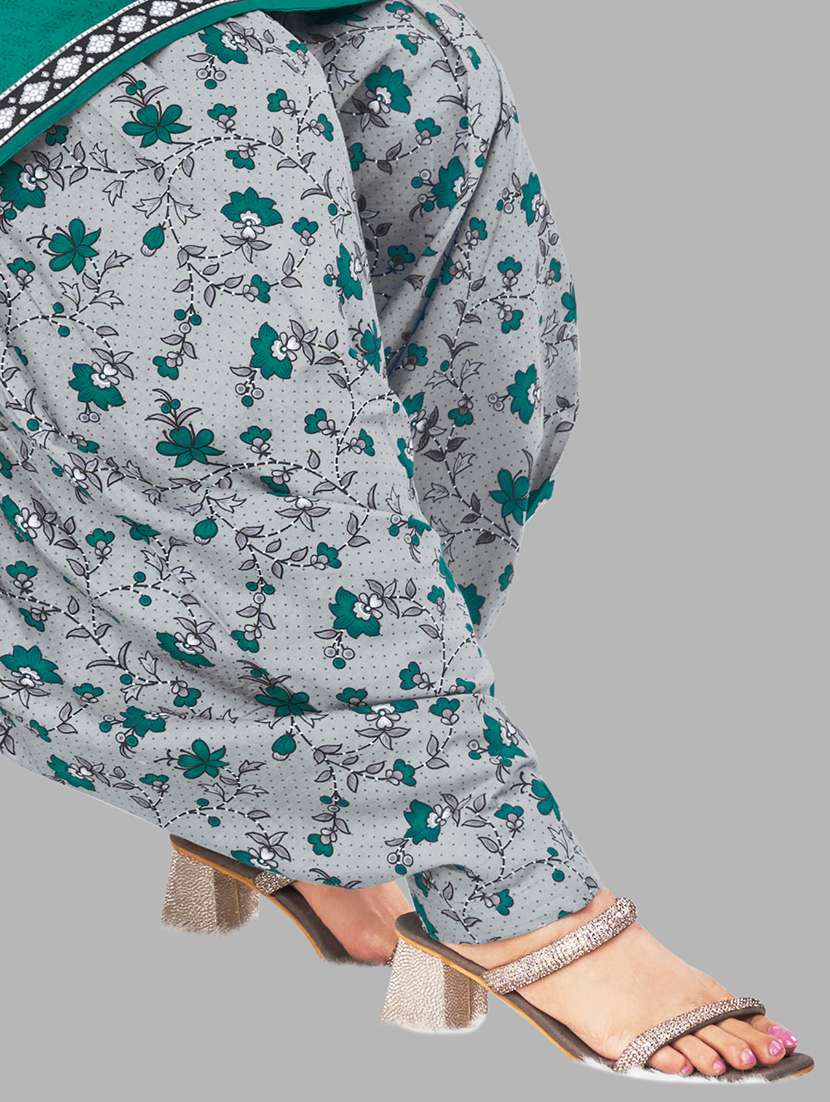 women printed 3-piece unstitched dress material - 21710775 - Standard Image - 3