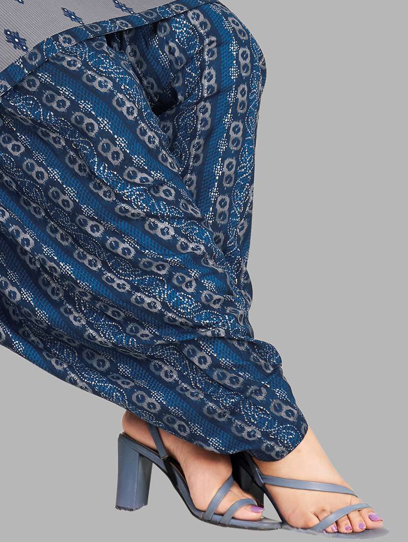 women printed 3-piece unstitched dress material - 21710791 - Standard Image - 3