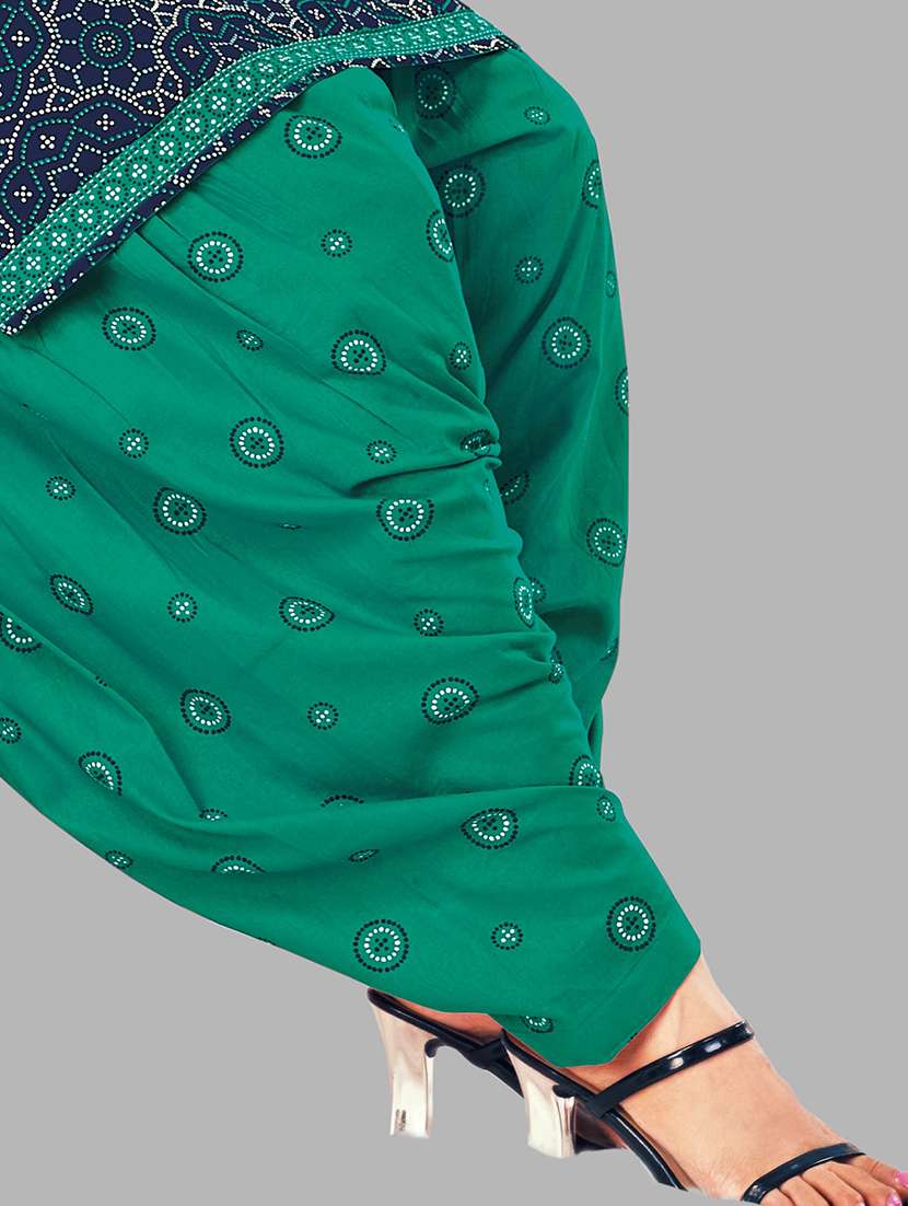 women printed 3-piece unstitched dress material - 21710796 -  Standard Image - 3