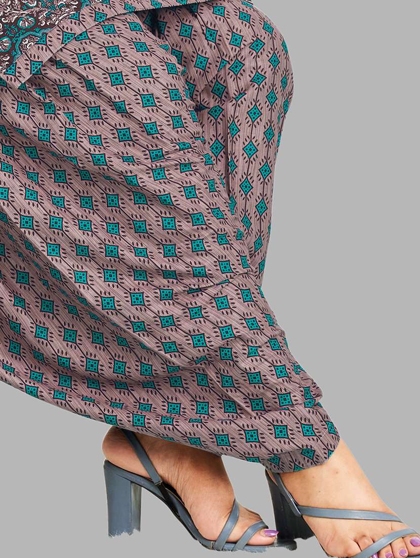 women printed 3-piece unstitched dress material - 21710802 -  Standard Image - 3