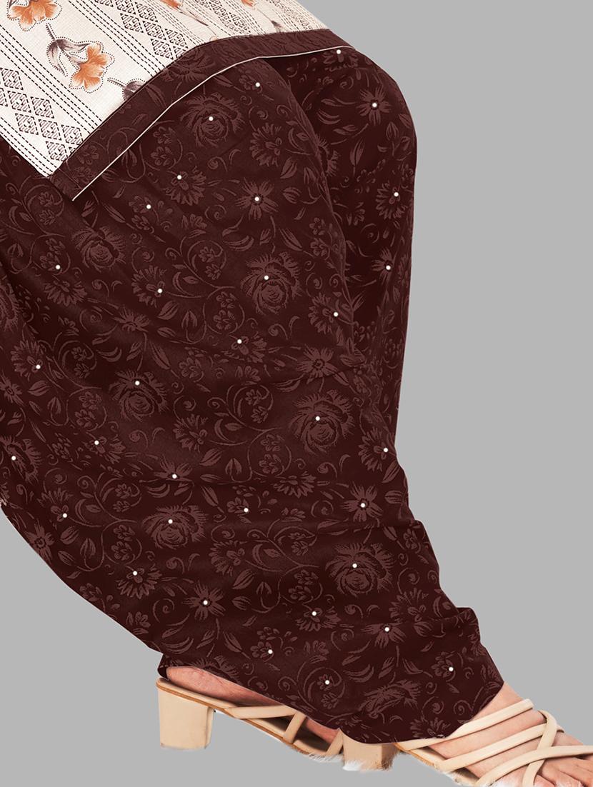 women printed 3-piece unstitched dress material - 21710806 - Standard Image - 3
