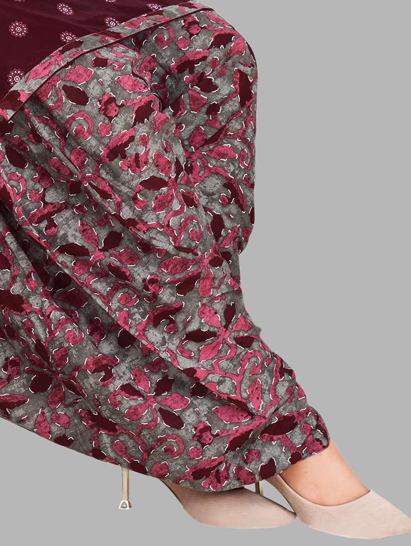 women printed 3-piece unstitched dress material - 21710807 -  Standard Image - 3