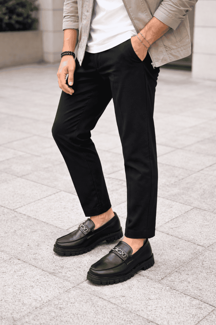 men slip on horsebit loafers - 21710813 -  Standard Image - 5