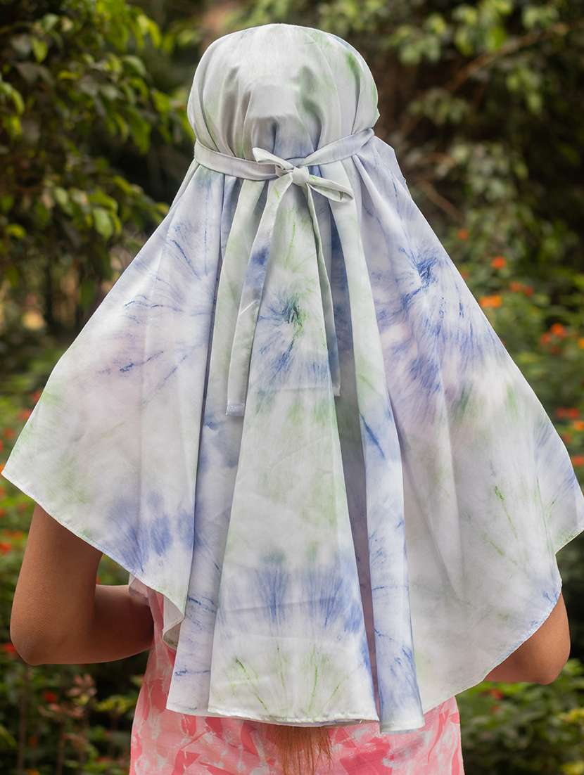women tie & dye cap scarf - 21710826 - Standard Image - 3
