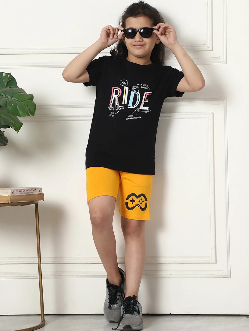 boys typographic short sleeve t-shirt - 21710891 - Standard Image - 3