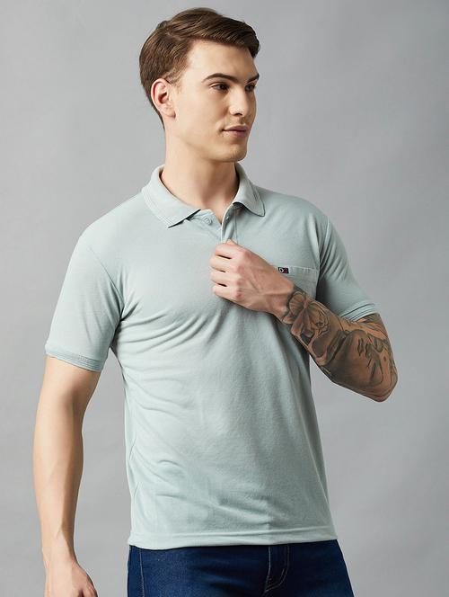 men short sleeves plain polo t-shirt - 21710898 - Standard Image - 0