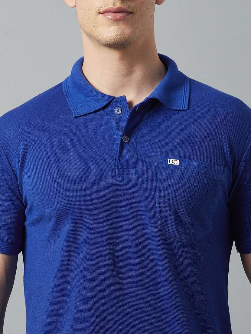 men short sleeves plain polo t-shirt - 21710903 -  Standard Image - 3