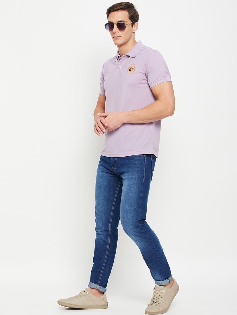 men short sleeves plain polo t-shirt - 21710909 - Standard Image - 3