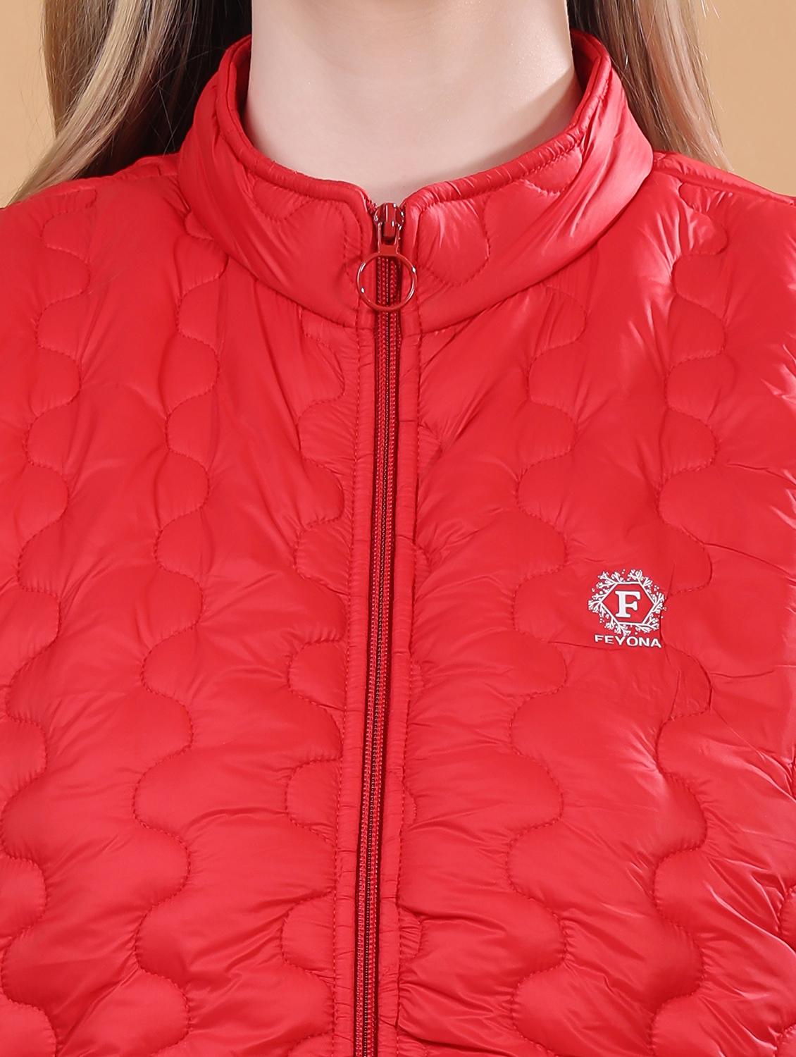 women sleeveless solid quilted jacket - 21710985 - Standard Image - 5