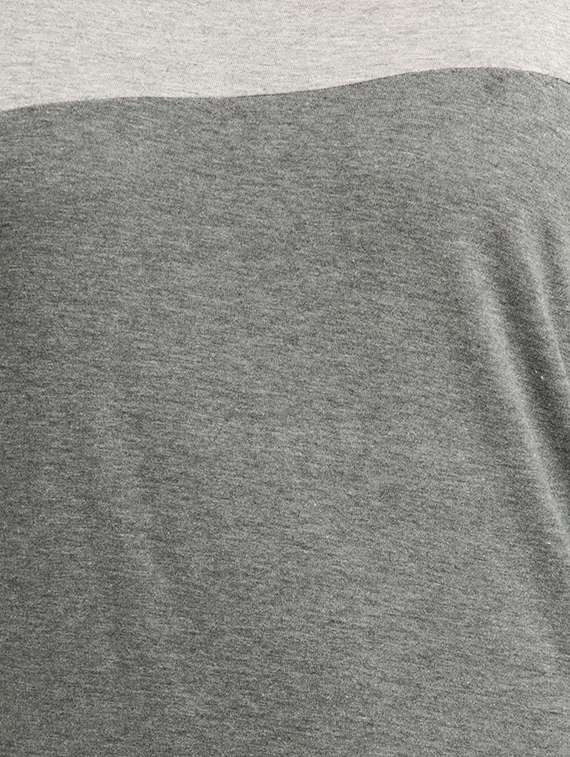 women color blocked round neck regular top - 21711291 -  Standard Image - 5