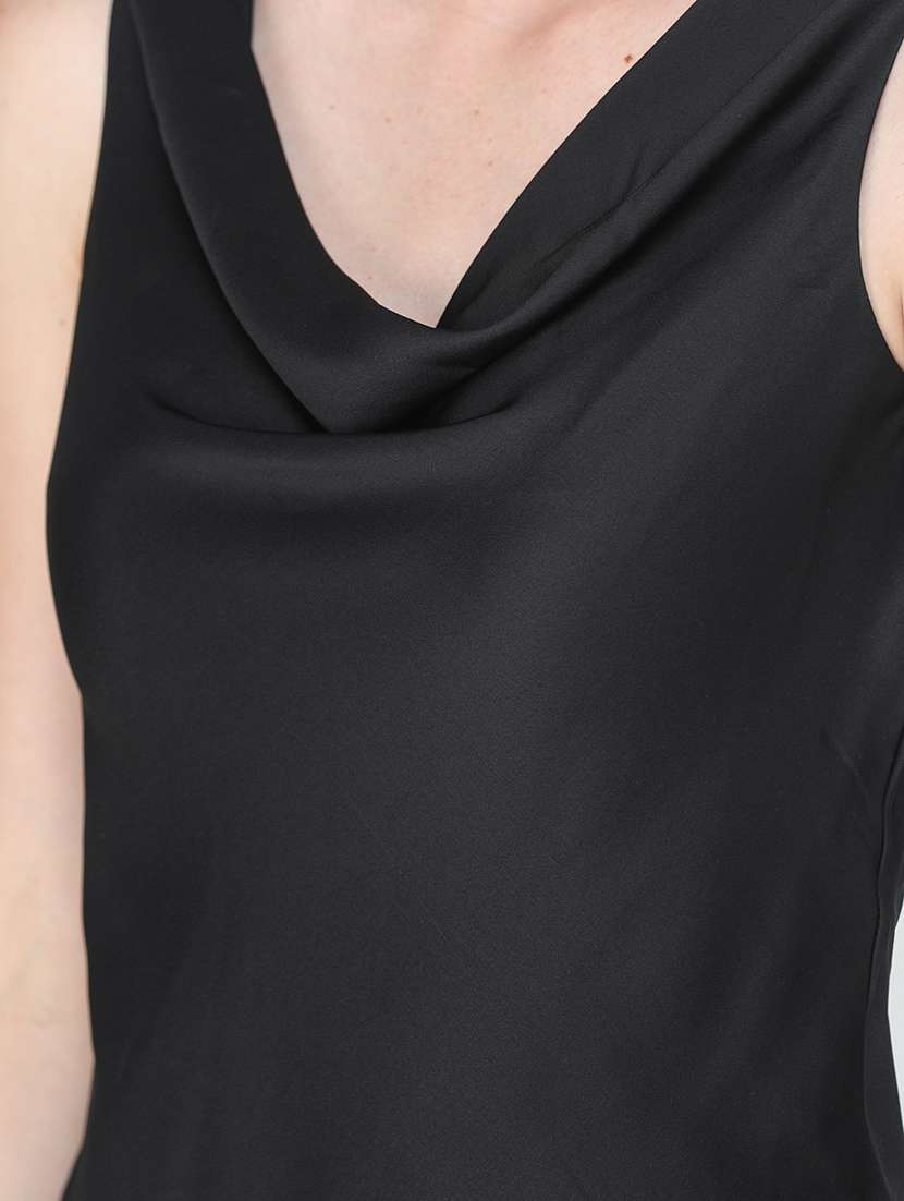 women solid sleeveless regular top - 21711442 - Standard Image - 5