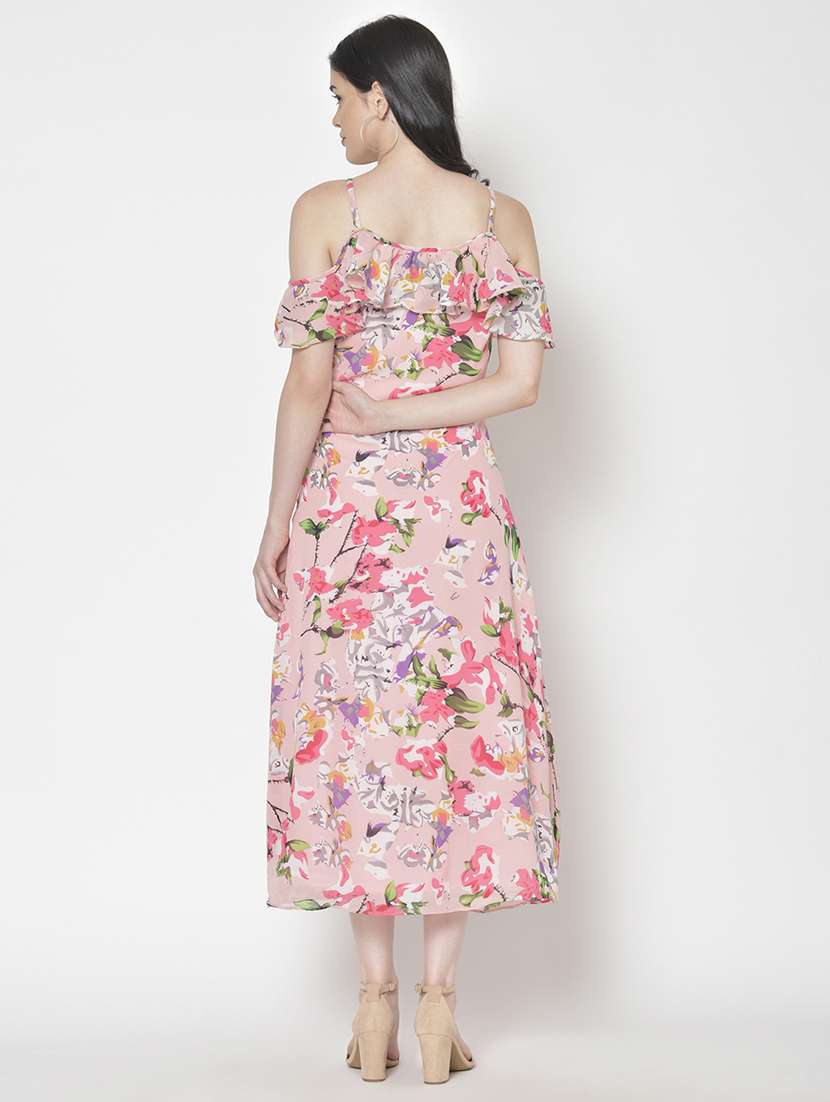 women printed a-line dress - 21711617 -  Standard Image - 3