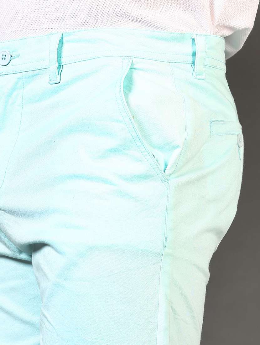 men solid mid rise shorts - 21711649 -  Standard Image - 5