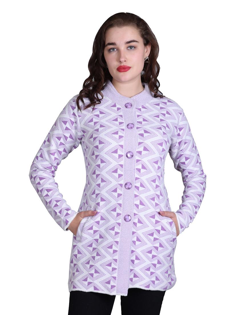 women self design long line coatigan - 21711811 -  Zoom Image - 0
