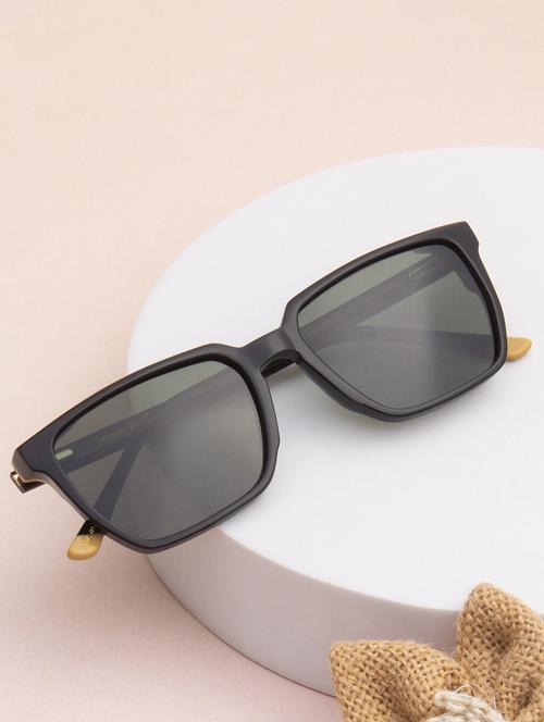 ted-smith unisex green premium italian acetate sunglasses with polarized lenses for men & women - 21711821 - Standard Image - 0