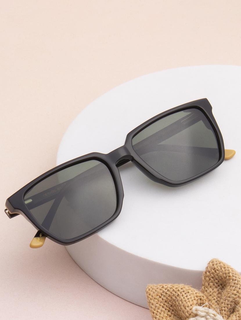 ted-smith unisex green premium italian acetate sunglasses with polarized lenses for men & women - 21711821 - Zoom Image - 0