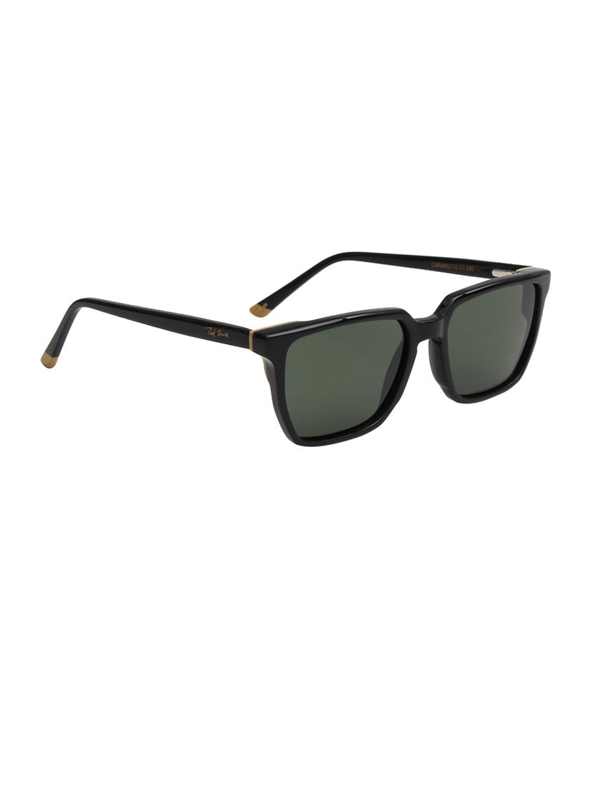 ted-smith unisex green premium italian acetate sunglasses with polarized lenses for men & women - 21711821 - Standard Image - 3