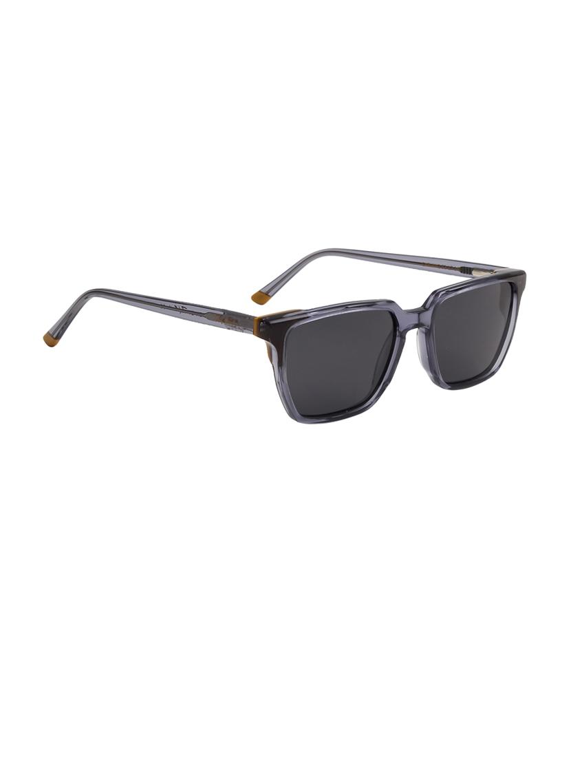 ted-smith unisex black premium italian acetate sunglasses with polarized lenses for men & women - 21711823 - Standard Image - 3