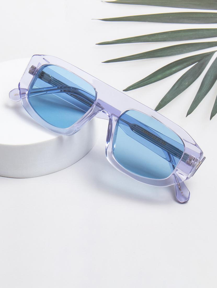 ted-smith unisex candy blue premium italian acetate sunglasses with  polarized lenses for men & women - 21711828 -  Zoom Image - 0